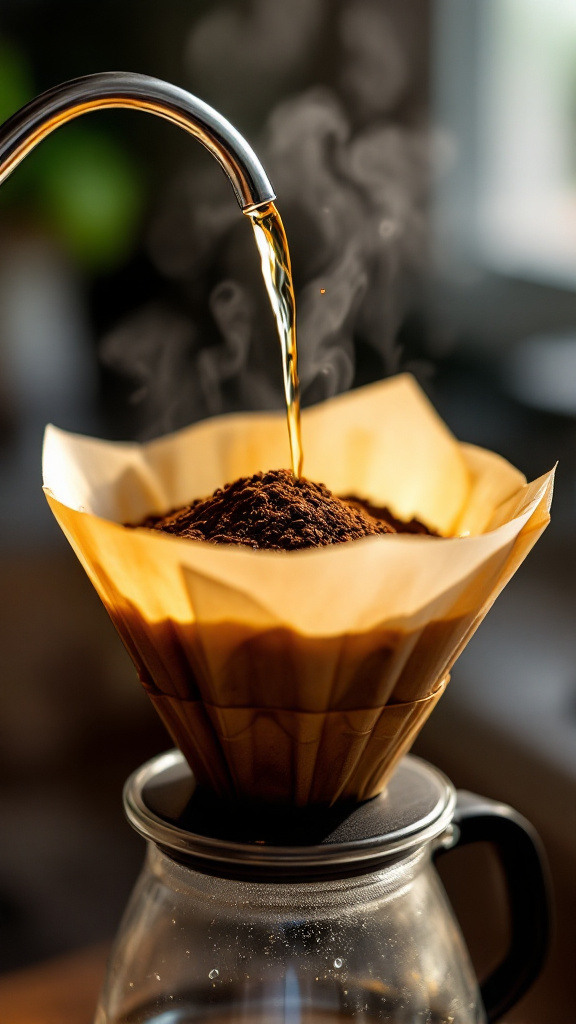 Product demo — Slow Pour Over Filter